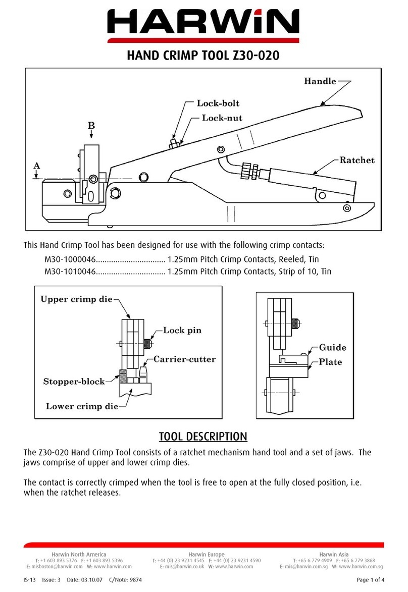 Harwin Z30-020 manual