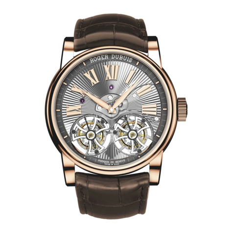 Roger Dubuis RD100 Instructions for use