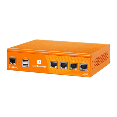 Kerio V300 quick start guide