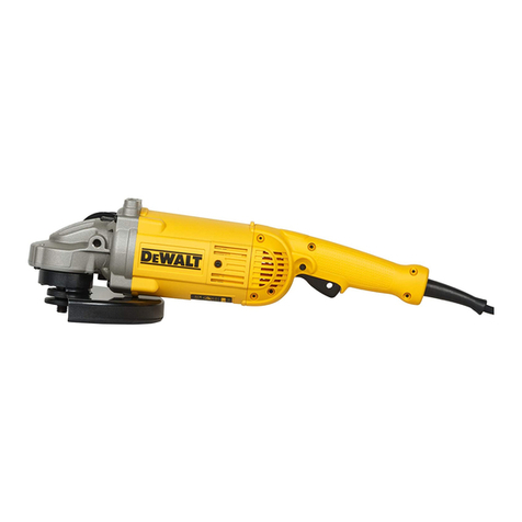 DeWalt DWE496 User manual