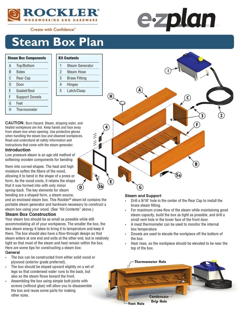 Rockler 42826 manual