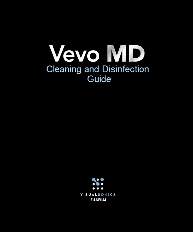FujiFilm VisualSonics Vevo MD Cleaning And Disinfection Guide