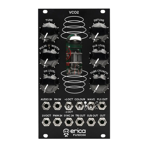 Erica Synths ERICA FUSION VCO2 manual