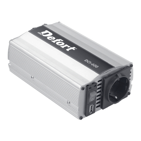 Defort DCI-600 user manual Defort DCI-600 user manual