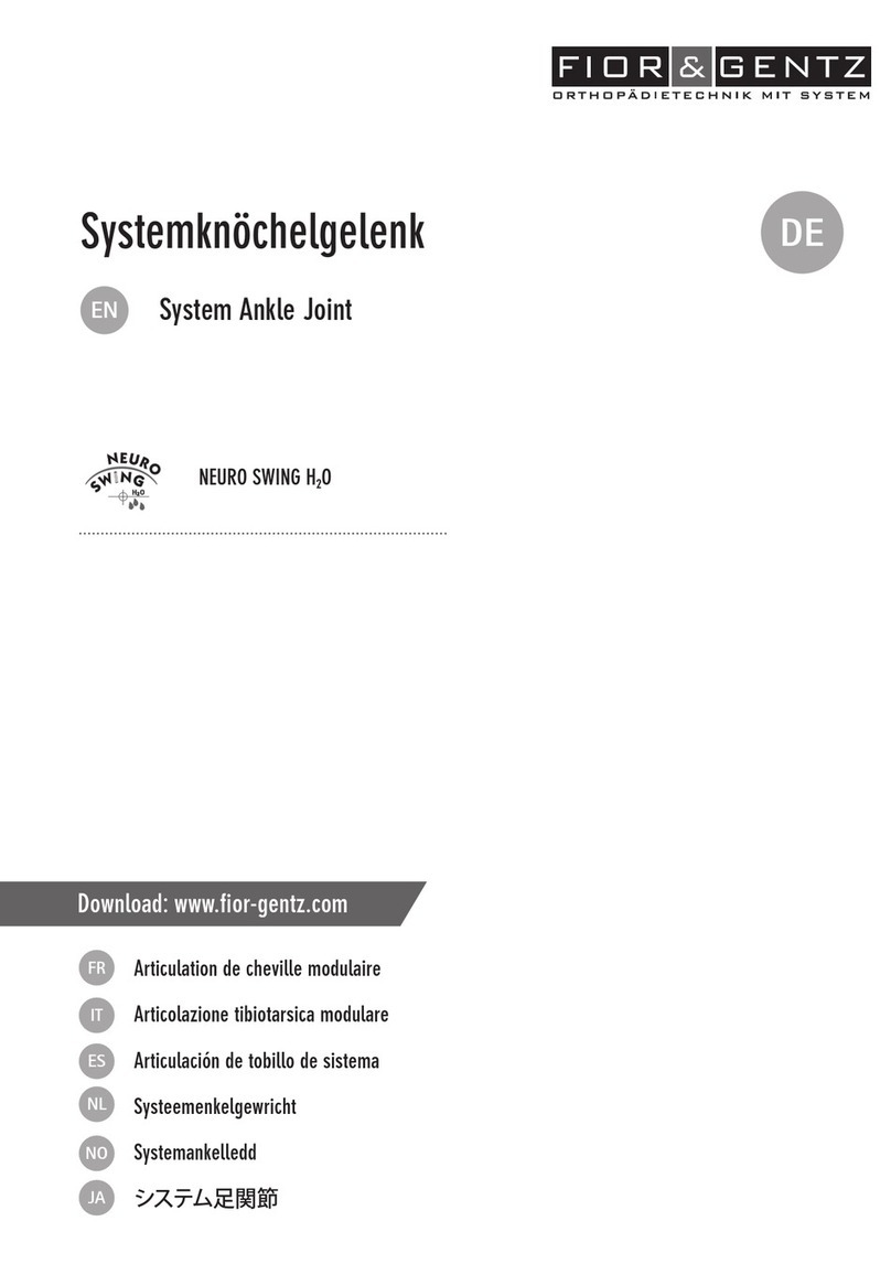 FIOR & GENTZ NEURO SWING H2O manual
