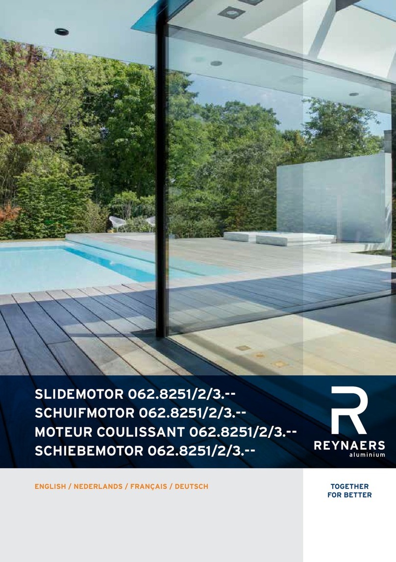REYNAERS 062.8251 manual