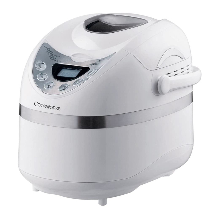 Cookworks XBM1128 instruction manual
