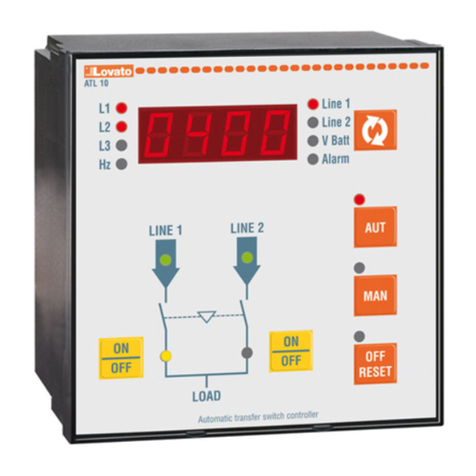 LOVATO ELECTRIC ATL10 User manual