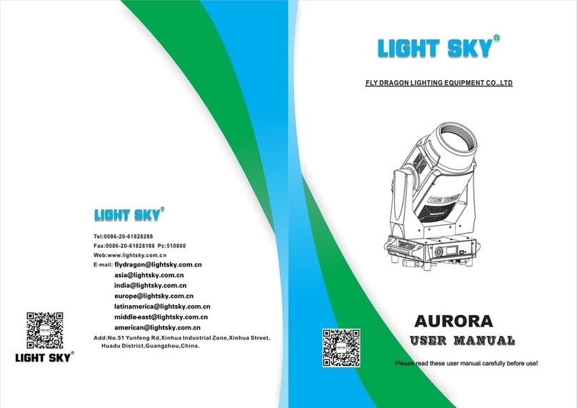 Light Sky AURORA User manual