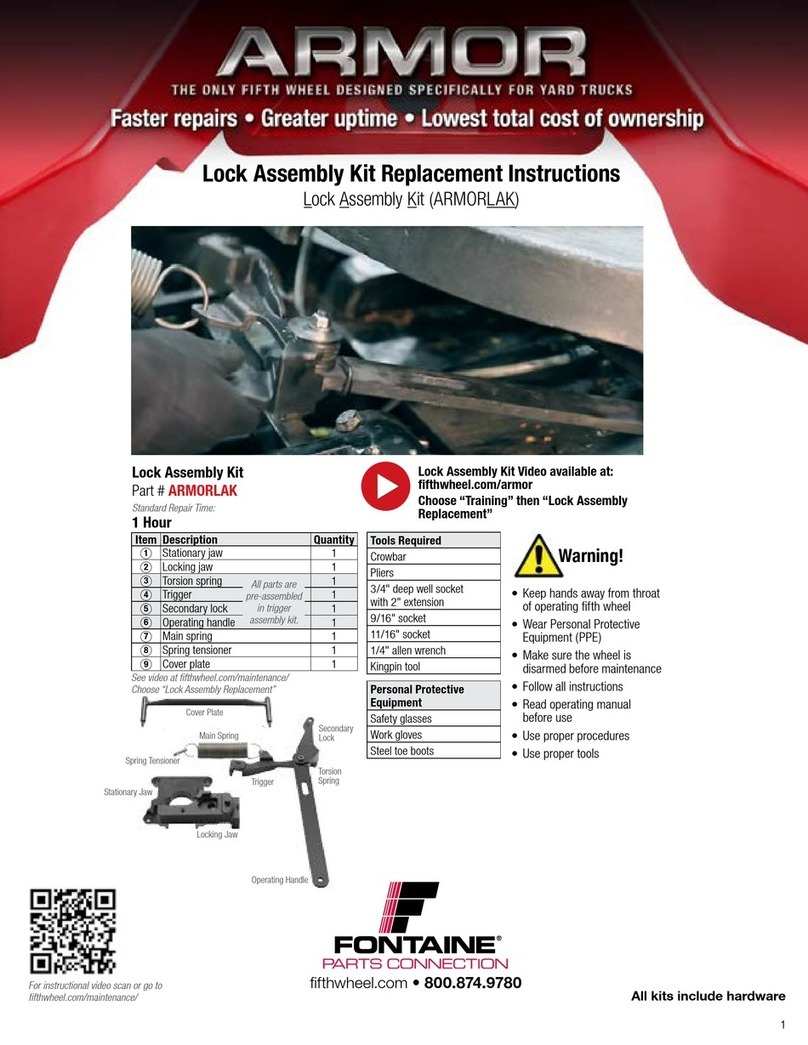 Fifth Wheel ARMOR ARMORLAK instructions