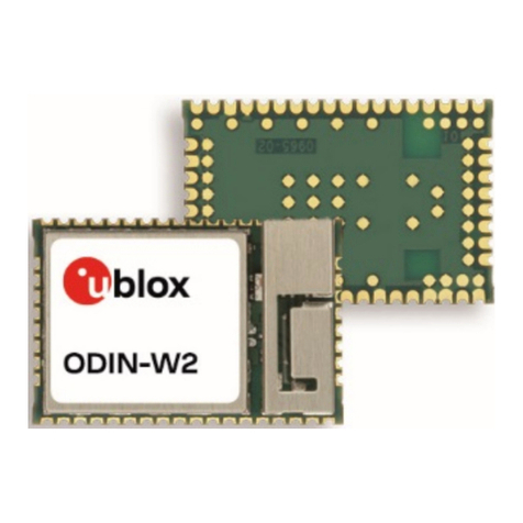 Ublox ODIN-W2 Series Quick setup guide
