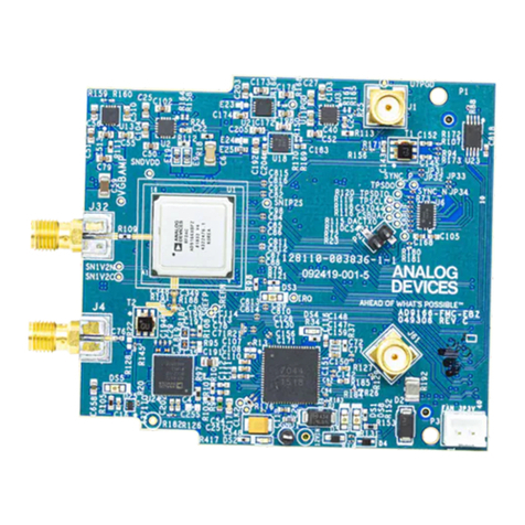 Analog Devices AD9166-FMC-EBZ User manual