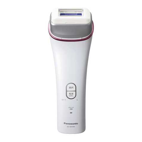 Panasonic ES-WH93 User manual Panasonic ES-WH93 User manual