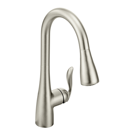 Moen MOTIONSENSE 7594E Series User manual