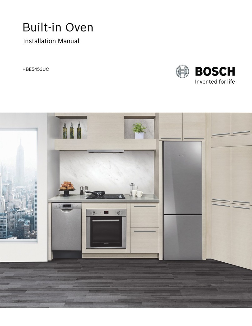 Bosch HBE5453UC User manual