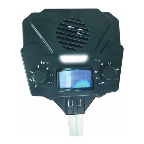 Bird-X SOLAR YARD GARD Instructions & Management guide