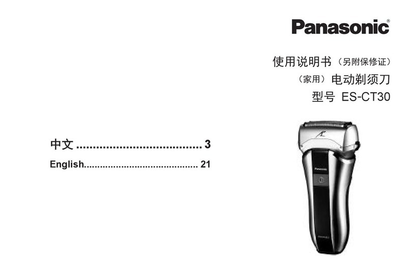 Panasonic ES-CT30 manual