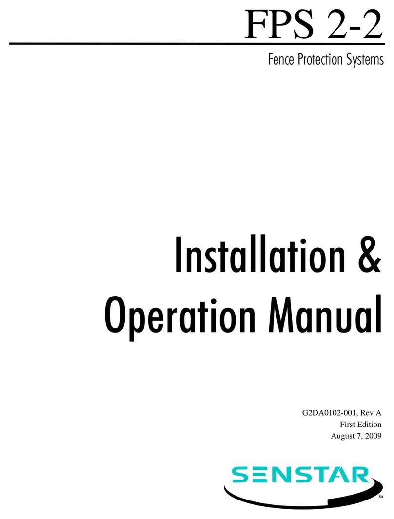 SENSTAR FPS 2-2 Installation & operation manual