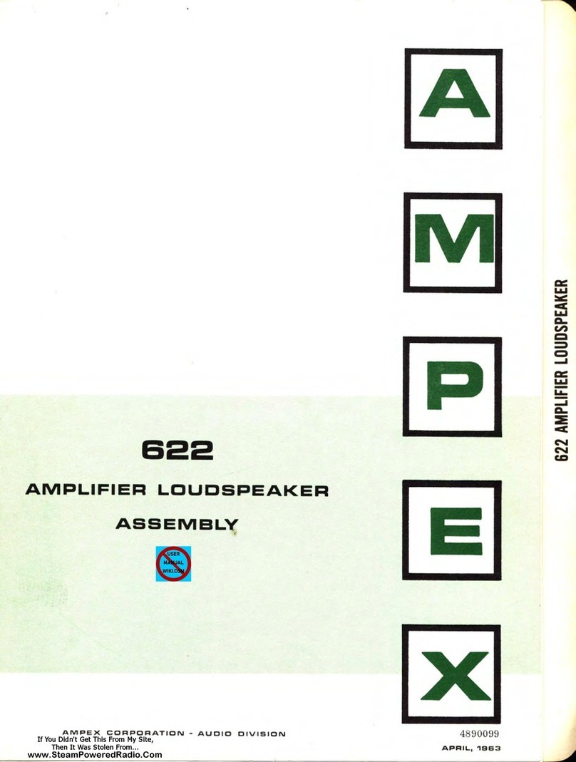 Ampex 622 Assembly