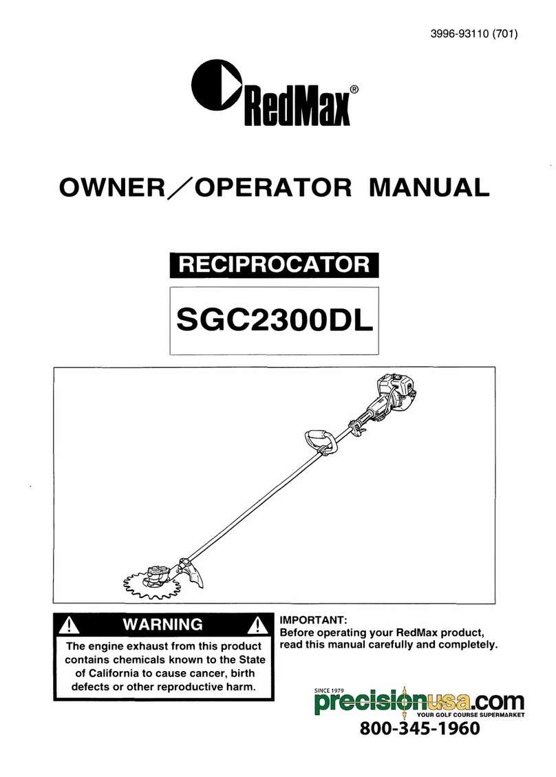 RedMax SGC2300DL Owner's manual