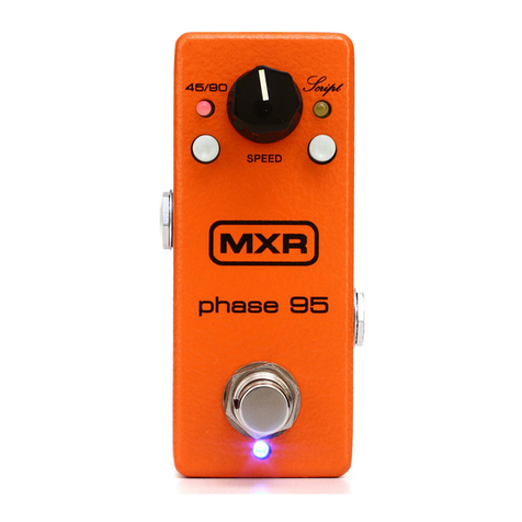 Dunlop MXR PHASE 95 manual