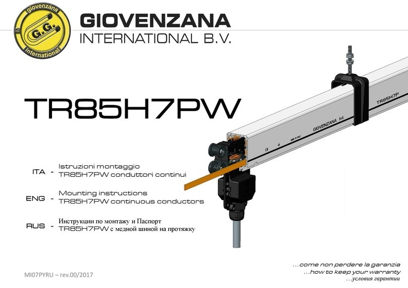 Giovenzana TR85H7PW User manual