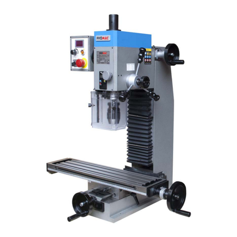 Promac PBM-1839V User manual Promac PBM-1839V User manual