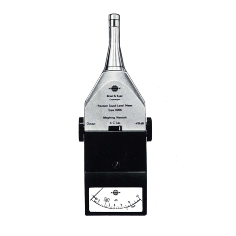 BRUEL & KJAER 2206 User manual