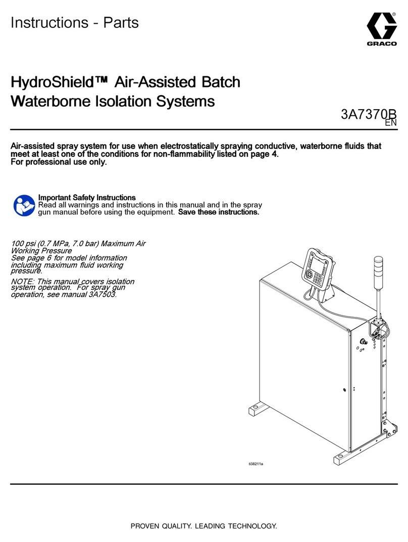 Graco HydroShield WMBH00 Parts list manual