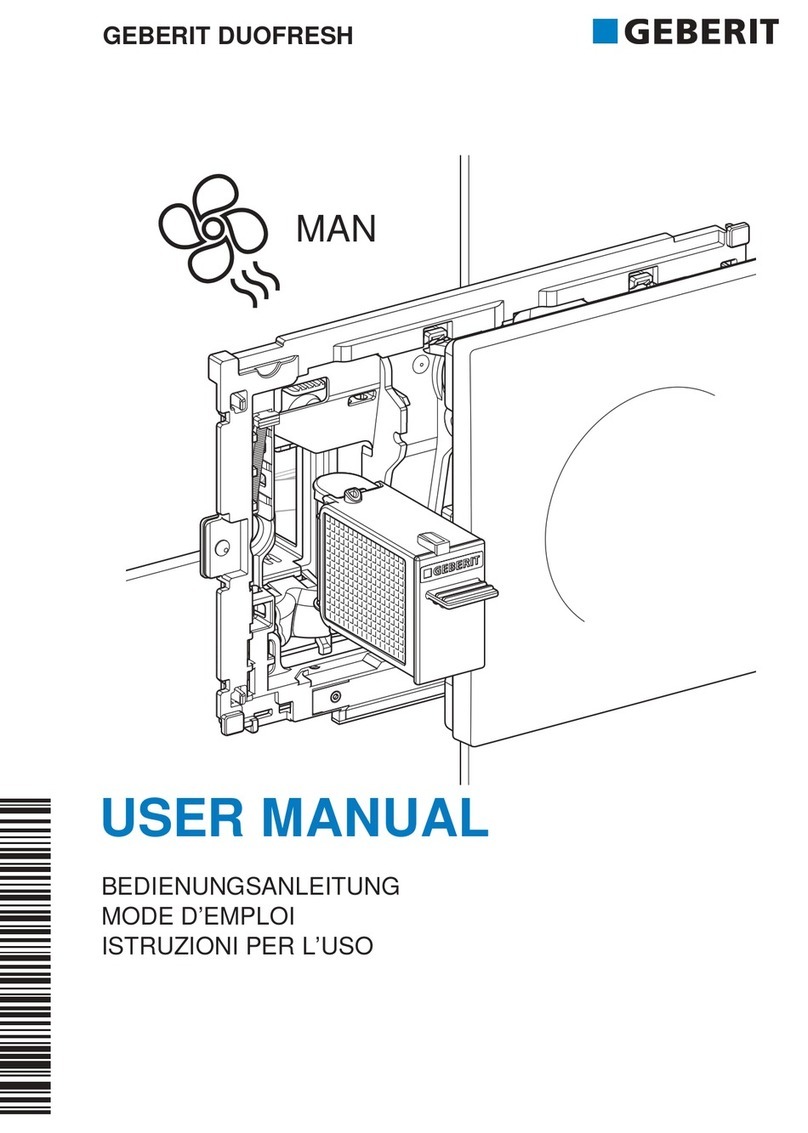 Geberit DuoFresh User manual