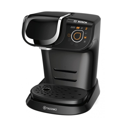 Bosch Tassimo My Way TAS60 Series User manual Bosch Tassimo My Way TAS60 Series User manual