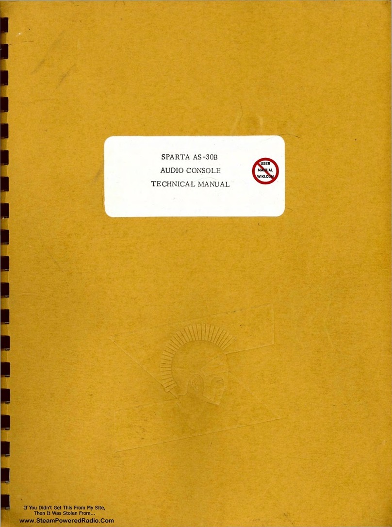 Sparta AS -30B Technical manual