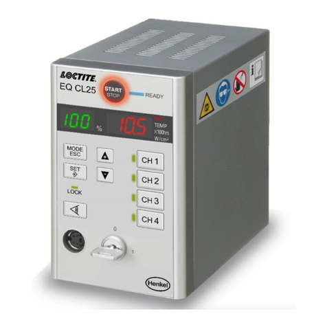 Henkel Loctite EQ CL25 HP User manual