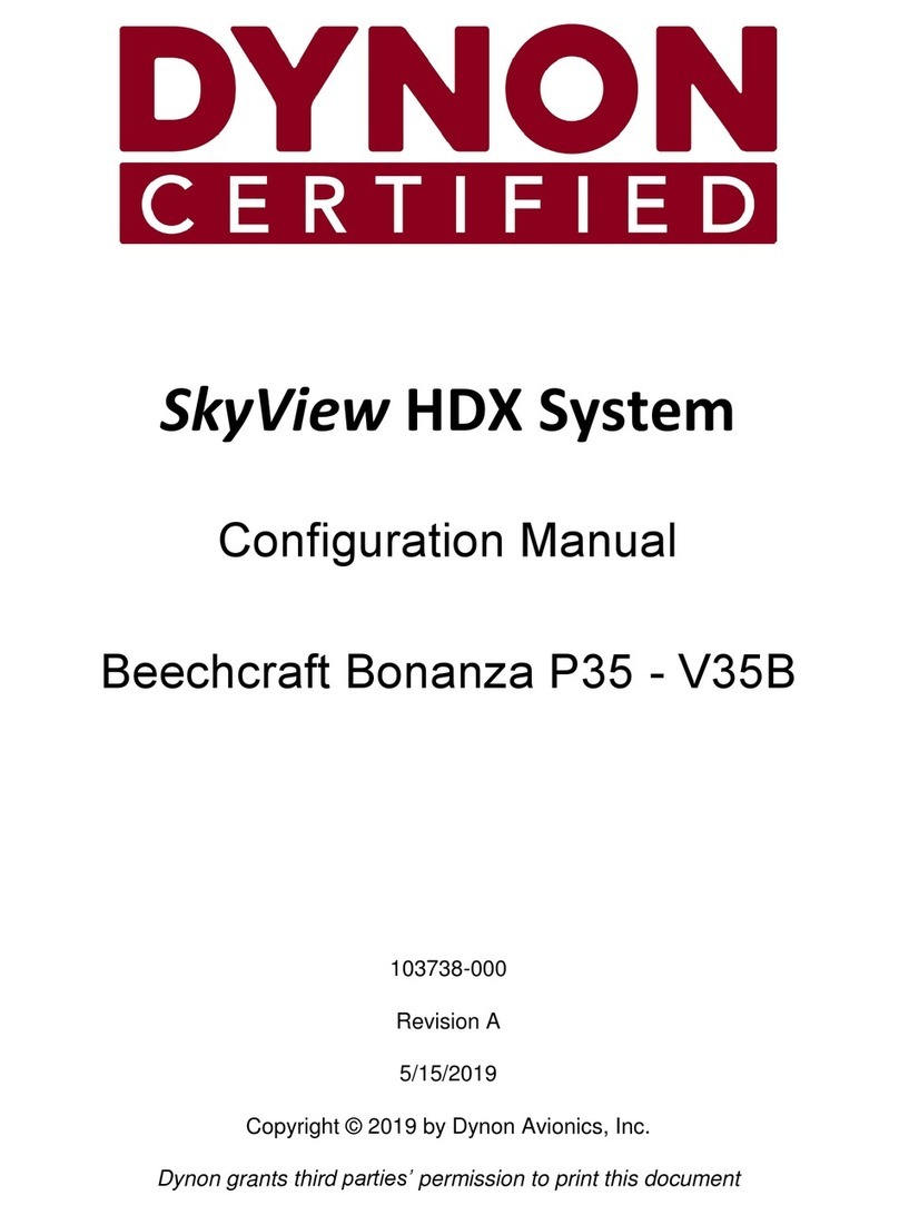 Dynon SkyView HDX System Instruction sheet
