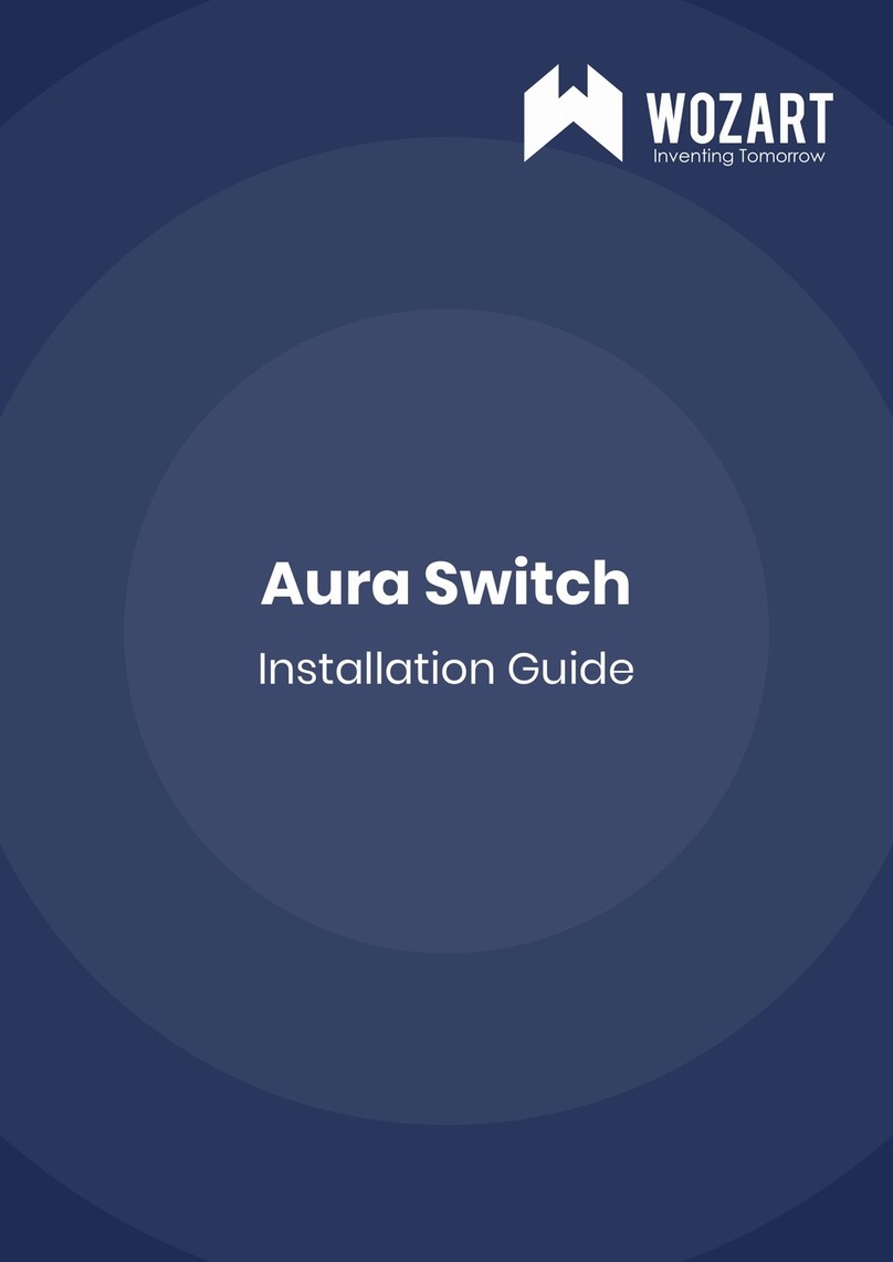 Wozart Aura Switch installation guide