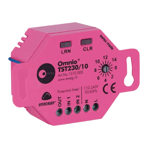 Omnio TST 230/10 instruction manual