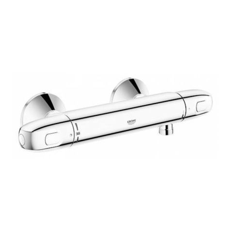 Grohe GROHTHERM 1000 NEW 34 143 User manual