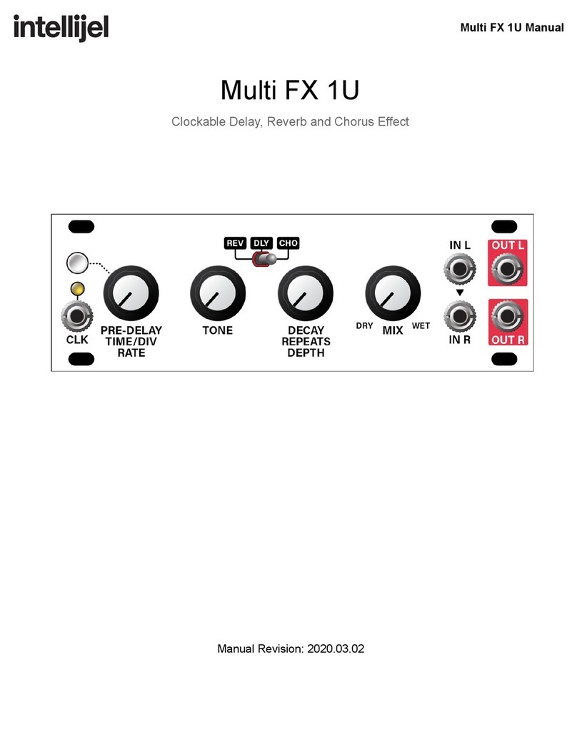 Intellijel Multi FX 1U User manual