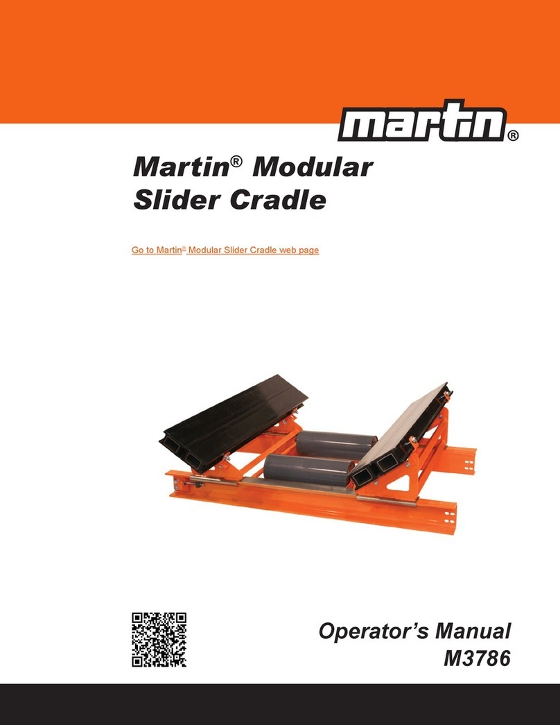 Martin UCGS Series Operator's manual