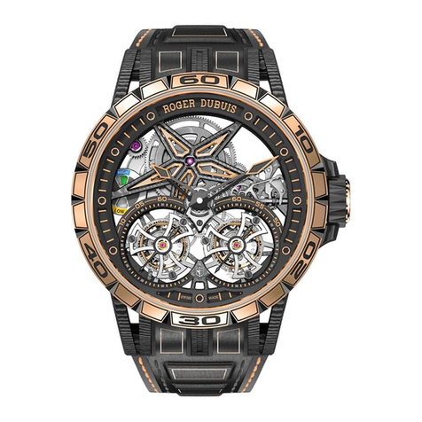 Roger Dubuis RD105SQ quick start guide