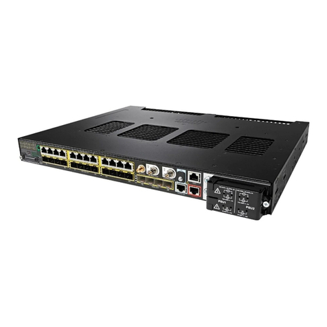 Cisco IE-5000 Operator's manual