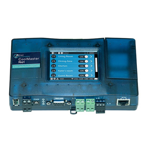 CoolAutomation CoolMasterNet Quick installation guide CoolAutomation CoolMasterNet Quick installation guide