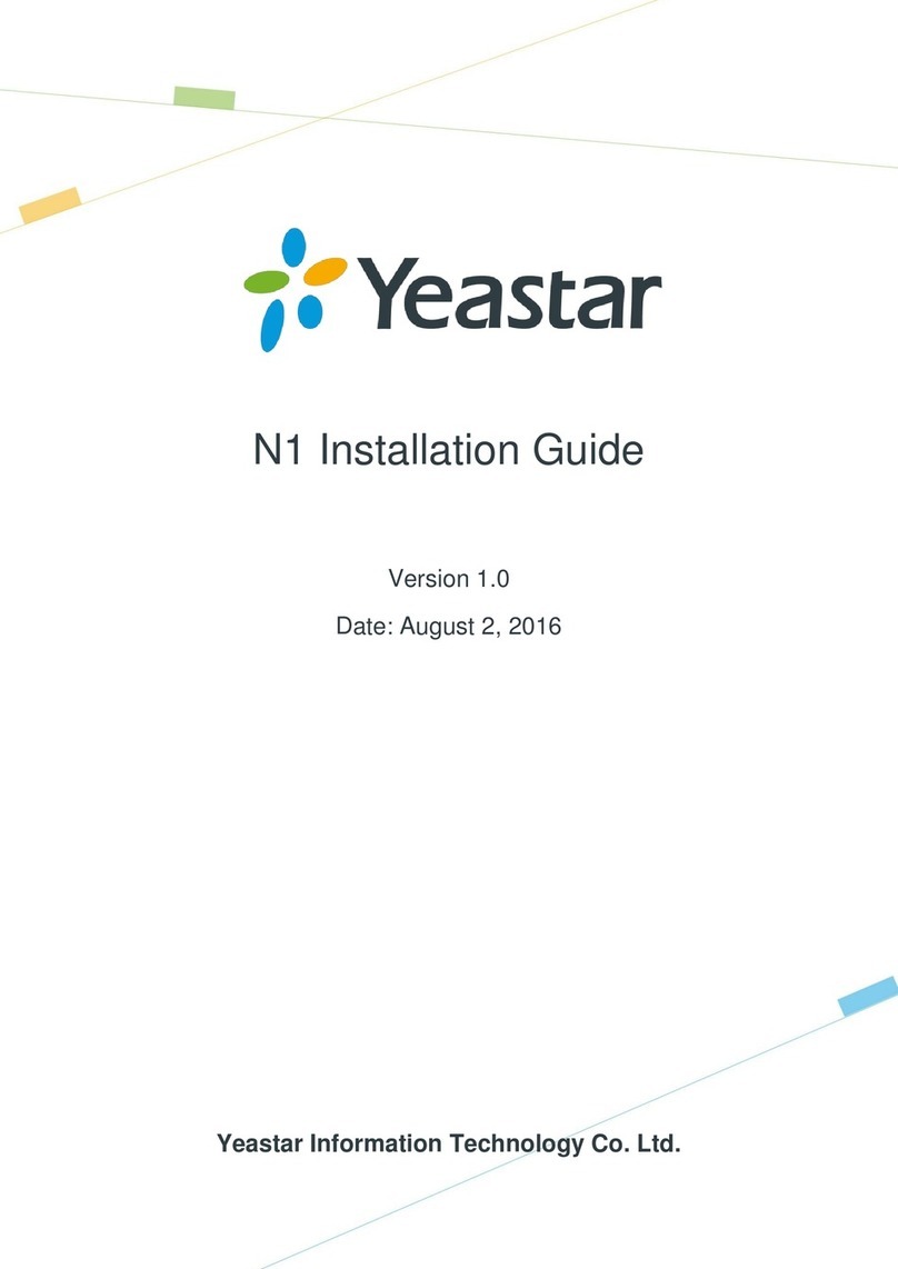 Yeastar Technology N1 installation guide