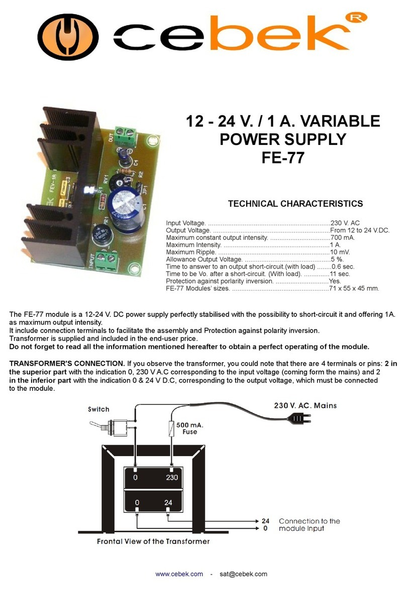 Fadisel cebek FE-77 manual