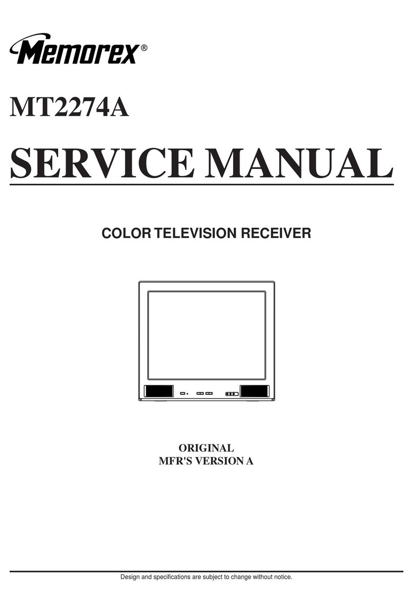 Memorex MT2274A Service manual