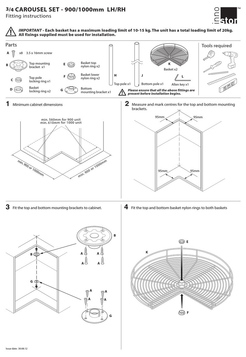 Innostor 3/4 CAROUSEL SET Fitting instructions