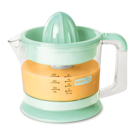 Dash CITRUS JUICER Technical specifications