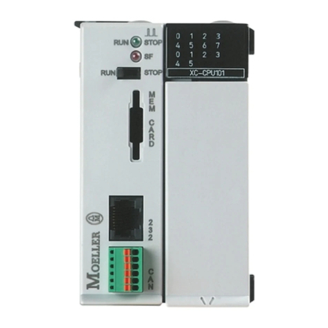 Moeller XC-CPU101 Series User manual