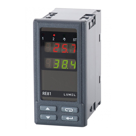 Lumel RE81 User manual