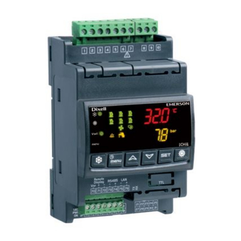 Emerson Dixell iChill IC200D EVO Series Wiring diagram